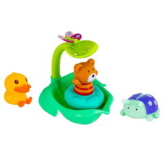 Игрушки для ванны - Набор игрушек для ванны Baby team Водяное приключение Мишка, букашка, утка (9036/1)