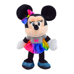 Персонажи мультфильмов - Мягкая игрушка Disney Минни Маус в сером свитере 20 см (PDP1800305)