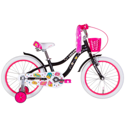 Велосипеди - Велосипед 18" Formula CREAM 2022 чорний з рожевим (1786130127)
