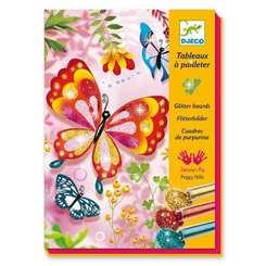 Товары для рисования - Набор для рисования DJECO Блестящие бабочки (DJ09503)