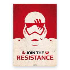 Скретч-карты и постеры - Плакат ABYstyle Star Wars Присоединяйся к Сопротивлению (ABYDCO381)