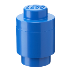 Бокси для іграшок - Циліндр для зберігання LEGO Lifestyle Цеглинка 1 синій (40301731)