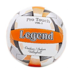 Спортивні активні ігри - М'яч волейбольний LG5405 Legend №5 Біло-жовтогарячий (57430025) (169999258)
