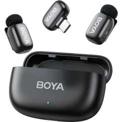 Микрофоны - Петличный микрофон Boya Type-C Black (mini-14)