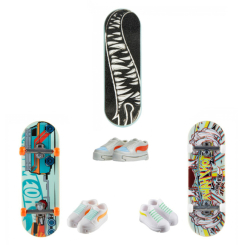 Антистрес іграшки - Скейт та взуття для пальчиків Hot Wheels Tony Hawk в асортименті (HGT46)