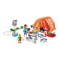 Конструкторы с уникальными деталями - Конструктор Playmobil Family fun Семейный поход (70089)