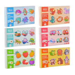 Розвивальні іграшки - Дерев'яний сортер Shantou Jinxing в асортименті (WD13021) (WD13014) Розвивальні іграшки - Дерев'яний сортер Shantou Jinxing в асортименті (WD13021) (WD13014)