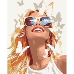 Товари для малювання - Картина за номерами Art Craft Посмішка 40 х 50 см (10151-AC)