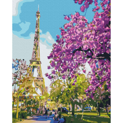 Товари для малювання - Картина за номерами Brushme В центрі Парижу (BS3777) Товари для малювання - Картина за номерами Brushme В центрі Парижу (BS3777)