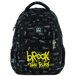 Рюкзаки и сумки - Рюкзак GoPack Education Break the rules (GO25-175M-6) Рюкзаки и сумки - Рюкзак GoPack Education Break the rules (GO25-175M-6)