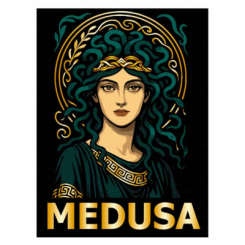 Товари для малювання - Картина за номерами Brushme Медуза (RBS1043B)