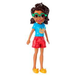 Маленькі ляльки - Лялька Polly Pocket Trendy outfit Шані у шортах (GCD63/FWY24)