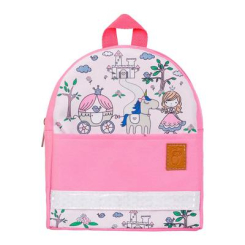 Рюкзаки та сумки - Рюкзак Zo Zoo Принцеси рожевий водонепроникний (1100547-1)