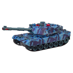 Радиоуправляемые модели - ​Игрушечный танк Shantou Jinxing Tank war call of duty синий​ на радиоуправлении (0173/2)