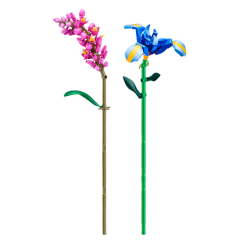 Конструкторы с уникальными деталями - Конструктор MAX S1 Садовые цветы Розовый цветок и ирис 237 деталей (83184GQ1/5) Конструкторы с уникальными деталями - Конструктор MAX S1 Садовые цветы Розовый цветок и ирис 237 деталей (83184GQ1/5)