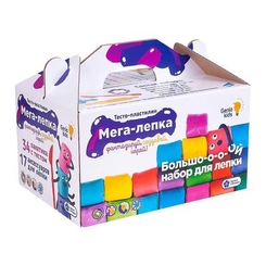 Наборы для лепки - Набор для творчества Genio Kids Мега-лепка (TA1084)