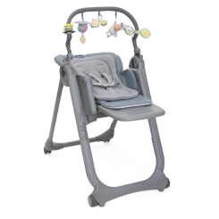 Товары по уходу - Стульчик для кормления Chicco Polly Magic Relax New серый (79502.96)