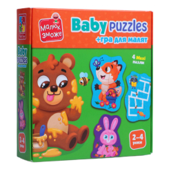 Пазлы - Пазл Vladi Toys Лесные звери (VT1722-26) Пазлы - Пазл Vladi Toys Лесные звери (VT1722-26)