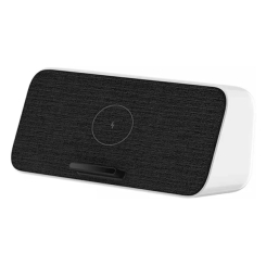 Портативные колонки и наушники - Колонка с функцией беспроводной зарядки Xiaomi Wireless Charger Bluetooth Speaker XMWXCLYYX01ZM (Белая) (1188312891)