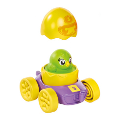 Машинки для малюків - Розвиваюча іграшка Tomy Моя перша машинка Яскраве яйце жовте (T73088-3)