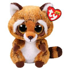 Мягкие животные - Мягкая игрушка TY Beanie Boo's Енот Расти 15см (36941)