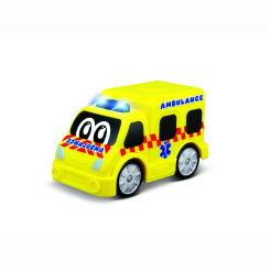 Машинки для малюків - Машинка BB Junior Команда швидкого реагування Швидка допомога (16-85200/3) Машинки для малюків - Машинка BB Junior Команда швидкого реагування Швидка допомога (16-85200/3)