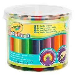 Канцтовари - Набір воскової крейди Crayola 24 шт у бочечці (784) (0784)
