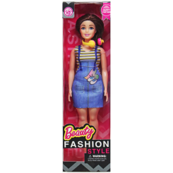 Куклы - Кукла в сарафане Plus size Fashion вид 1 MIC (ST988-34) (220302)