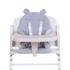 Товари для догляду - Подушка до стільчика для годування Childhome Evolu Grey водонепроникна (CHEVOSCWCG)