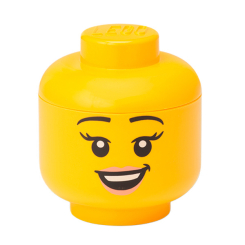 Бокси для іграшок - Бокс-голова LEGO Lifestyle Happy Girl Mini (40330801)