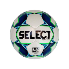 Спортивные активные игры - Мяч футзальный Select Futsal Tornado (FIFA Quality PRO) белый/синий Уни 4 (105000-014-4)