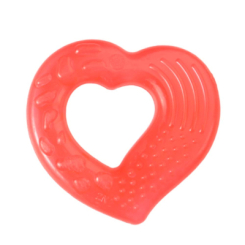 Погремушки, прорезыватели - Прорезыватель Lindo Красное сердце (8850217003071)