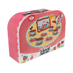 Детские кухни и бытовая техника - Игровой набор Країна Іграшок Чайный сервиз в чемодане (620-D2) Детские кухни и бытовая техника - Игровой набор Країна Іграшок Чайный сервиз в чемодане (620-D2)