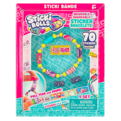 Наборы для творчества - Набор для творчества Sticki Rolls Шарм рыжая панда (SR100/6)