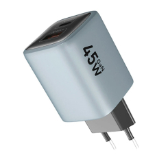 Павербанки - Сетевое зарядное устройство Remzona iwell Acey GaN 45W (CHAC-04BK)