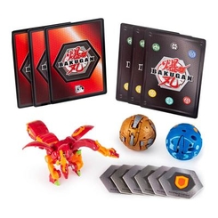 Игрушечные наборы - Набор Bakugan Battle planet Пайрус Ниллиус стартовый (SM64424-12)