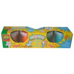 Наборы для лепки - Набор для творчества Незасыхающая масса для лепки Конфетти SES (0496S) Наборы для лепки - Набор для творчества Незасыхающая масса для лепки Конфетти SES (0496S)