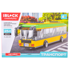 Конструктори з унікальними деталями - Конструктор IBLOCK Транспорт Автобус (PL-921-377)