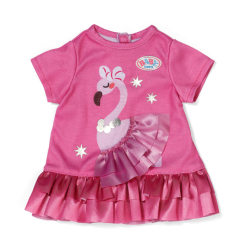 Одежда и аксессуары - Одежда для куклы Baby Born Платье с фламинго (839423)