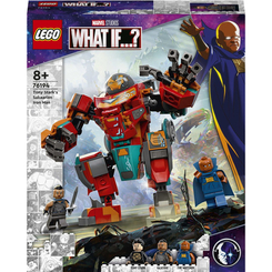 Конструкторы LEGO - Конструктор LEGO Super Heroes Marvel Avengers Железный Человек Тони Старка на Сакааре (76194)