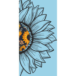 Товари для малювання - Картина за номерами Art Craft Квітка сонця 1 40х80 см (13067-AC Товари для малювання - Картина за номерами Art Craft Квітка сонця 1 40х80 см (13067-AC