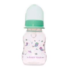 Товари для догляду - Пляшечка для годування Baby Team М'ятна 125 мл (1111/3)