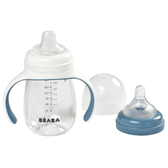 Товары по уходу - Поильник Beaba учебный голубой (913477) Товары по уходу - Поильник Beaba учебный голубой (913477)