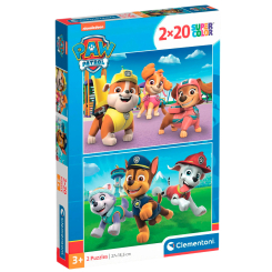 Пазли - Пазл Clementoni Paw Patrol New 2 в 1 (24800) Пазли - Пазл Clementoni Paw Patrol New 2 в 1 (24800)