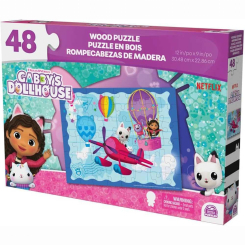 Пазли - Дерев’яний пазл Spin Master Ляльковий будиночок Габбі (SM49248/6067989)