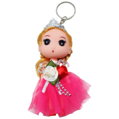 Куклы - Кукла-брелок Принцесса Mic малиновая 11 см (ASR165) (207466)