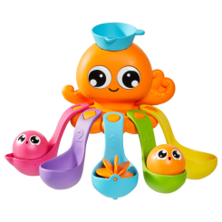Іграшки для ванни - Іграшка для ванни Tomy Toomies Восьминіг 7 в 1 (124643)