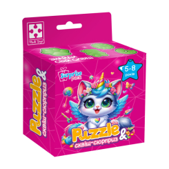 Пазлы - Пазлы Vladi Toys Котик-единорожка 180 деталей (VT8030-07)