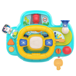 Развивающие игрушки - ​Интерактивная игрушка Iggy Ziggy Первый руль малыша (3858894670987)
