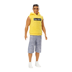 Модельные куклы - Кукла Barbie Fashionistas Модник Кен желтая безрукавка (DWK44/GDV14)